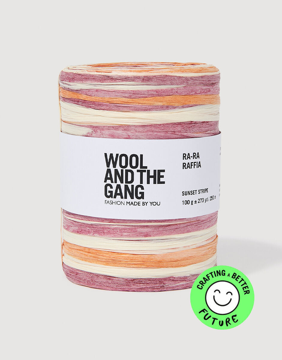 Ra-Ra Raffia STRIPE by Wool and the Gang