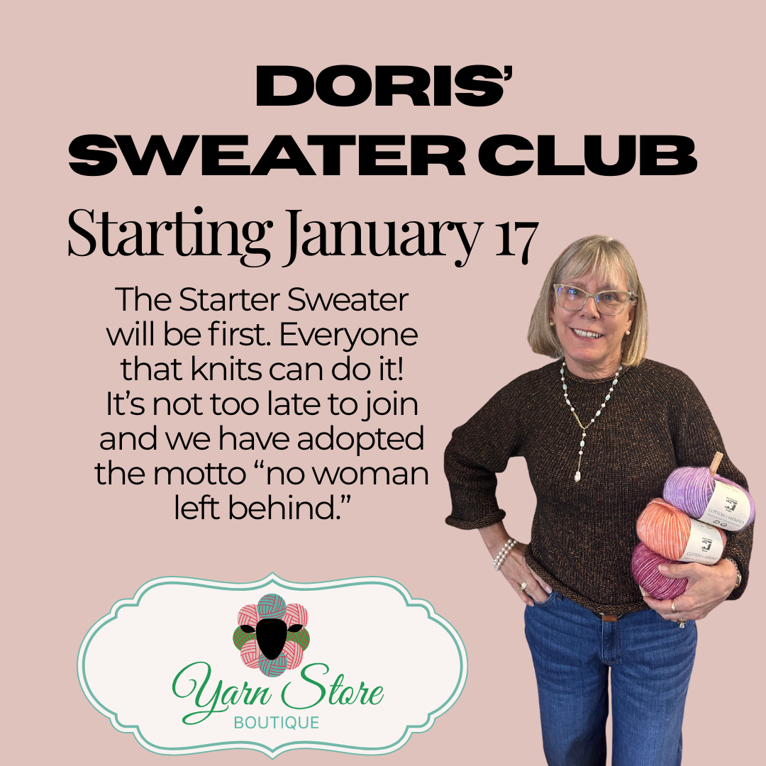 Sweater Club: Starter Sweater Workshop