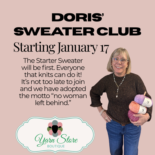Sweater Club: Starter Sweater Workshop