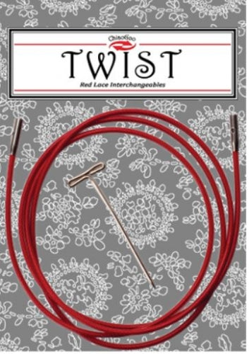 ChiaoGoo Twist Red Lace Interchangeable Cables