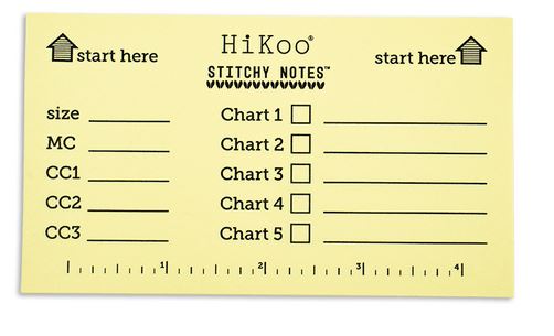 Hikoo Yellow Sticky Notes