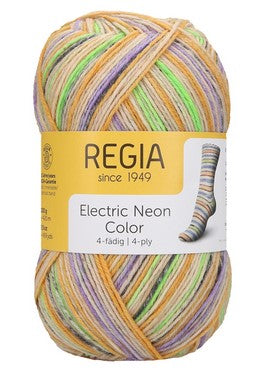 Regia Electric Neon 4-ply Neon Green 2940